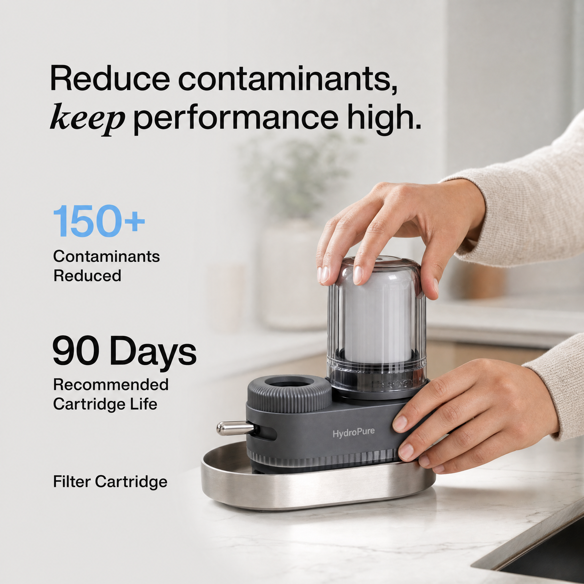HydroPure 7-layer Tap Filter